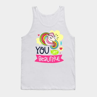 You are beautiful Tank Top